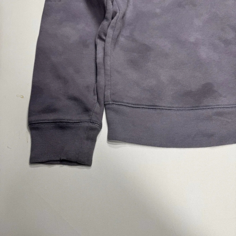 Gap Kids Crewneck Sweatshirt Gray Purple Fleece Pullover Logo Size M 8